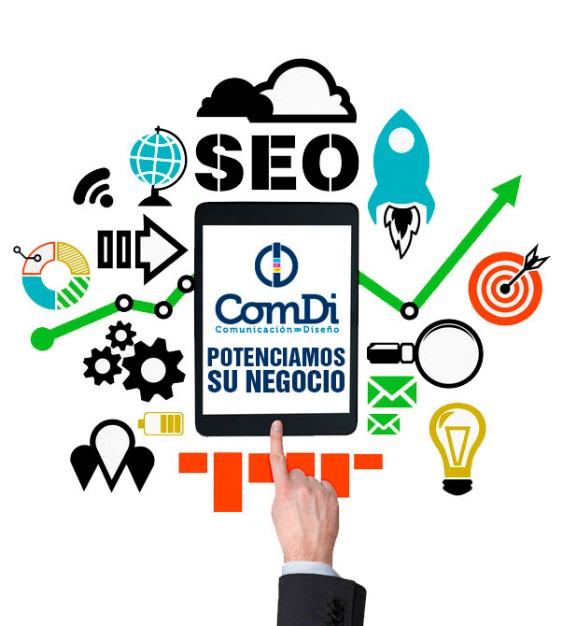 SEO Posicionamiento para motores de búsqueda. COMDI pone tu sitio primero en Google - COMDI Agencia de Comunicación corporativa, diseño web y marketing digital. Paginas web. Desarrollo web